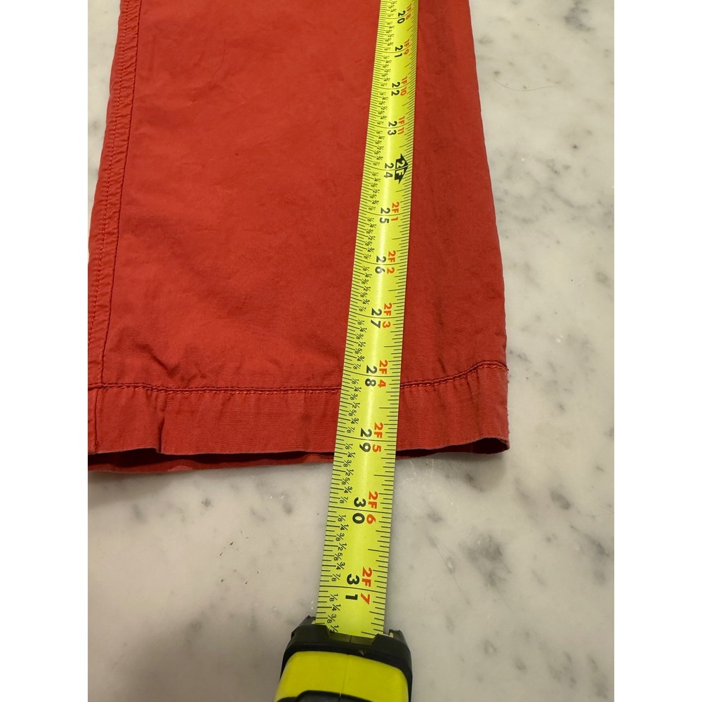 Jimmy Key Red Chino Pants Men's 34 Casual‎ Preppy Golf Summer - Picture 5 of 6